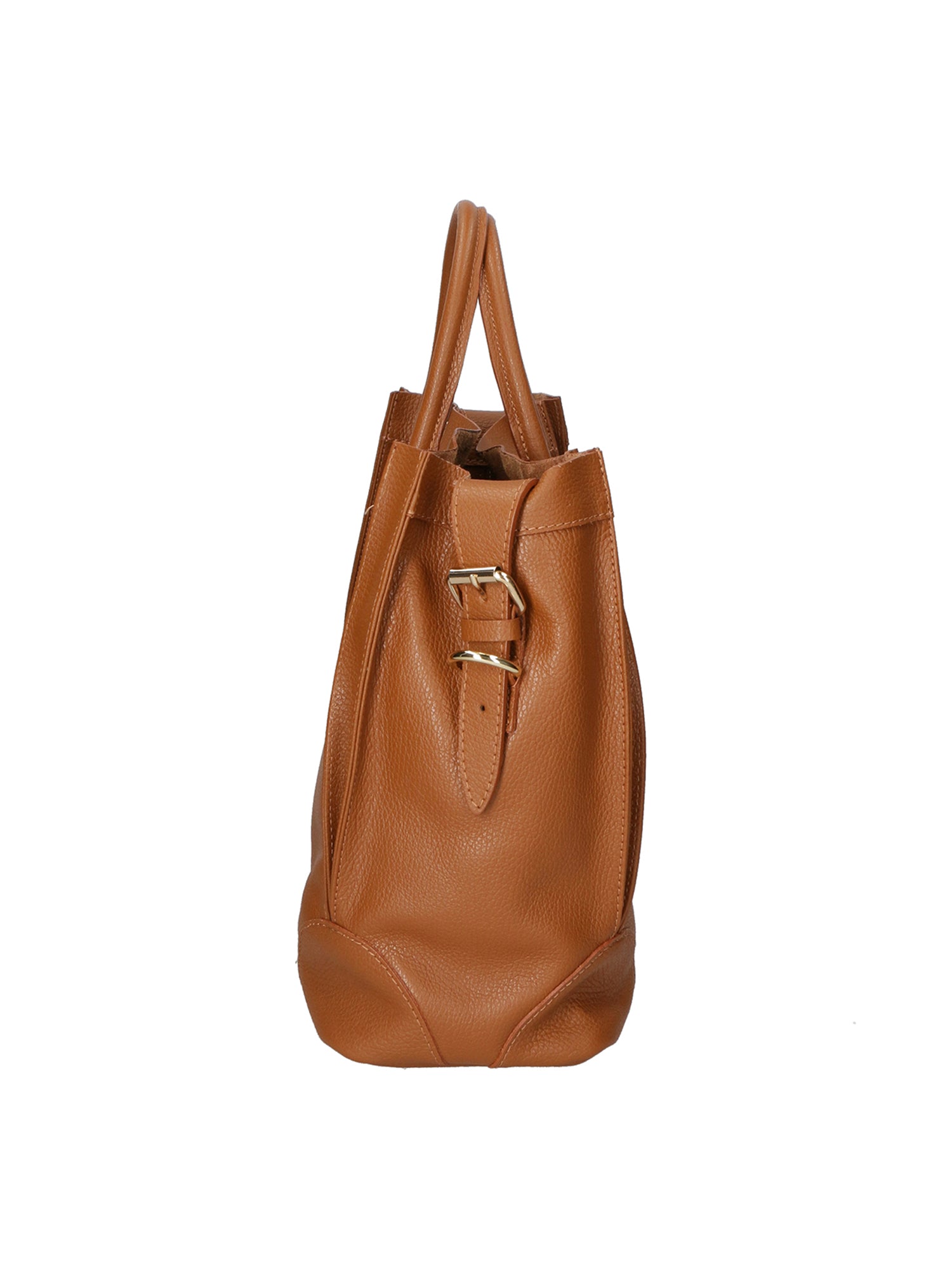 Doralice Borsa a mano da donna Vera pelle 80029-D17 CUOIO SCURO DARK COGNAC Gave Lux