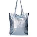 Íris Borsa a mano da donna Vera Pelle 07565-L042 CELESTE Gave Lux