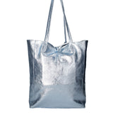 Íris Borsa a mano da donna Vera Pelle 07565-L042 CELESTE Gave Lux