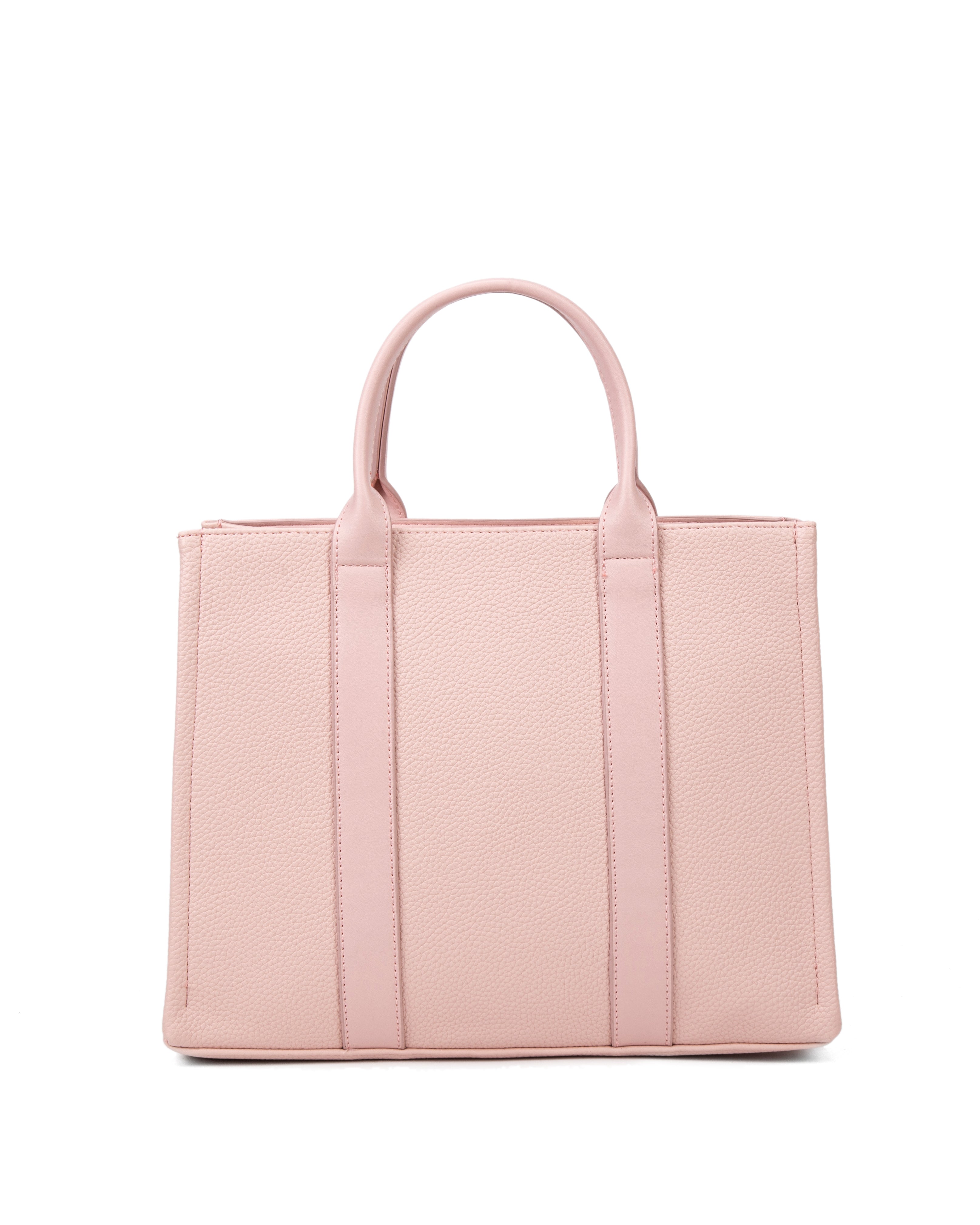 Borsa a mano da donna 100% pelle vegana PU 715-3PT-ROSE Diana&co