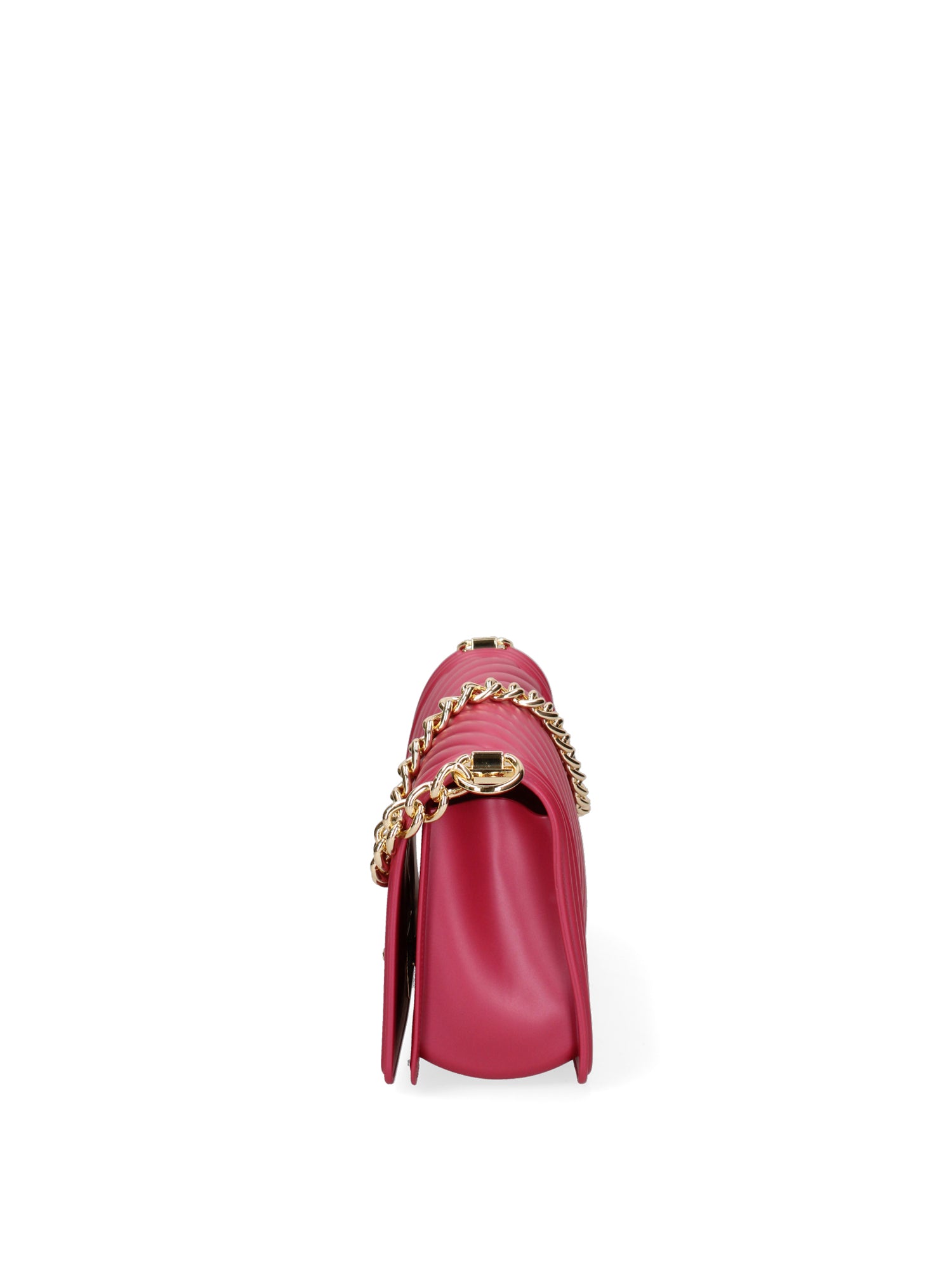 Borsa a mano da donna 100% Pvc FLAT-M 24-CHERRY - GOLD Marc Ellis
