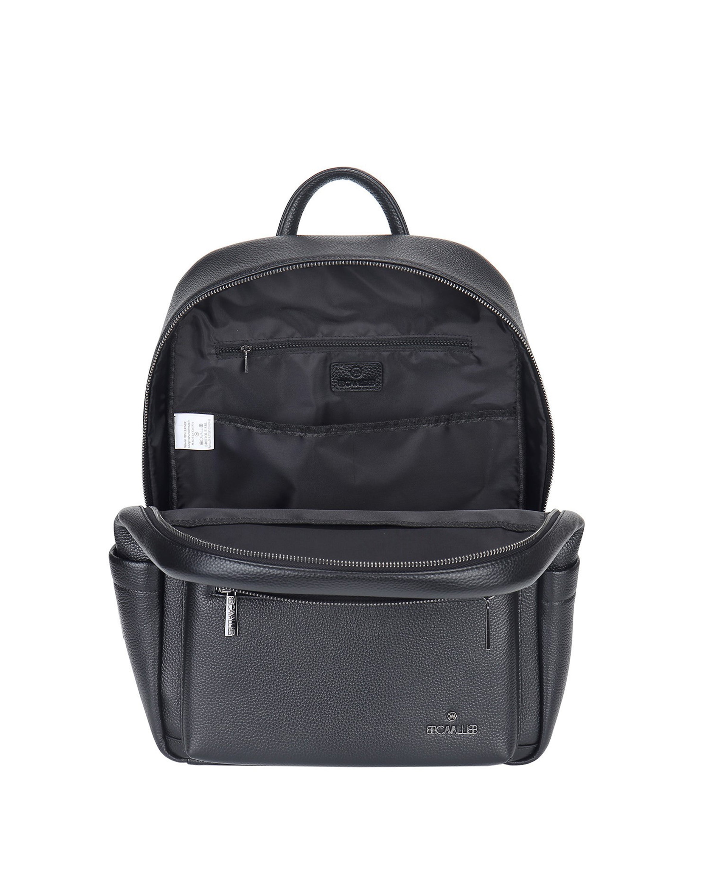 Zaino unisex in poliestere Casual BC1291-NERO B Cavalli