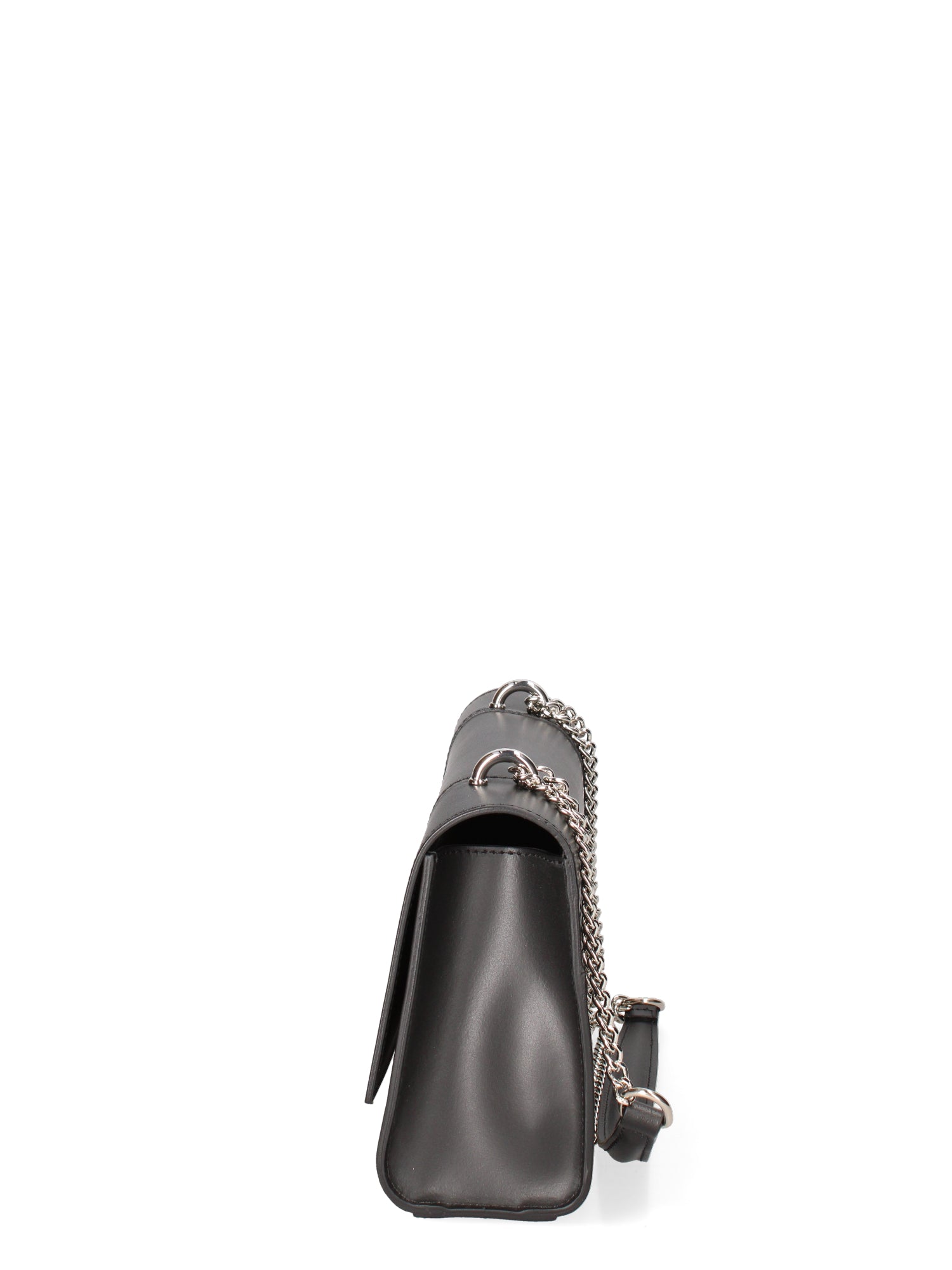 Borsa a tracolla da donna Vera pelle JR-W-1054-BLACK-SILVER John Richmond