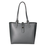 Anna Borsa a spalla da donna 100% pelle 05415-PL27 CENERE Gave Lux