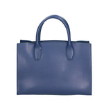 Lodovica Borsa a mano da donna Vera pelle 06544-BLUE JEANS Gave Lux