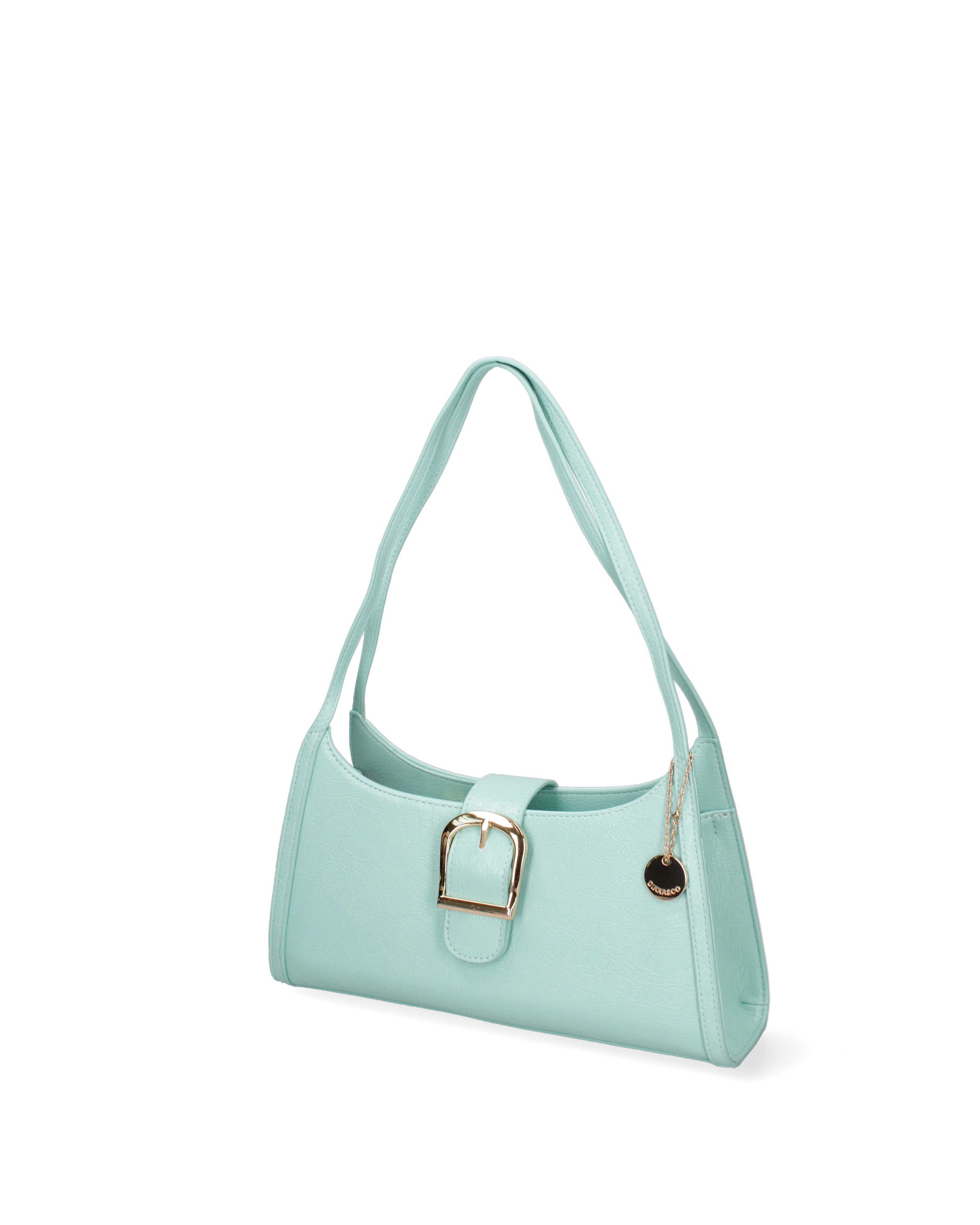 Borsa a spalla da donna Ecopelle DC3532-2-TIFFANY BLUE Diana&co