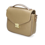Aida Borsa a mano da donna Vera pelle 04723-D05 CAPPUCINO L005 Gave Lux