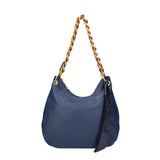 Artemisia Borsa a spalla da donna Vera pelle 05462-S24 BLU JEANS+L033 BLU Gave Lux