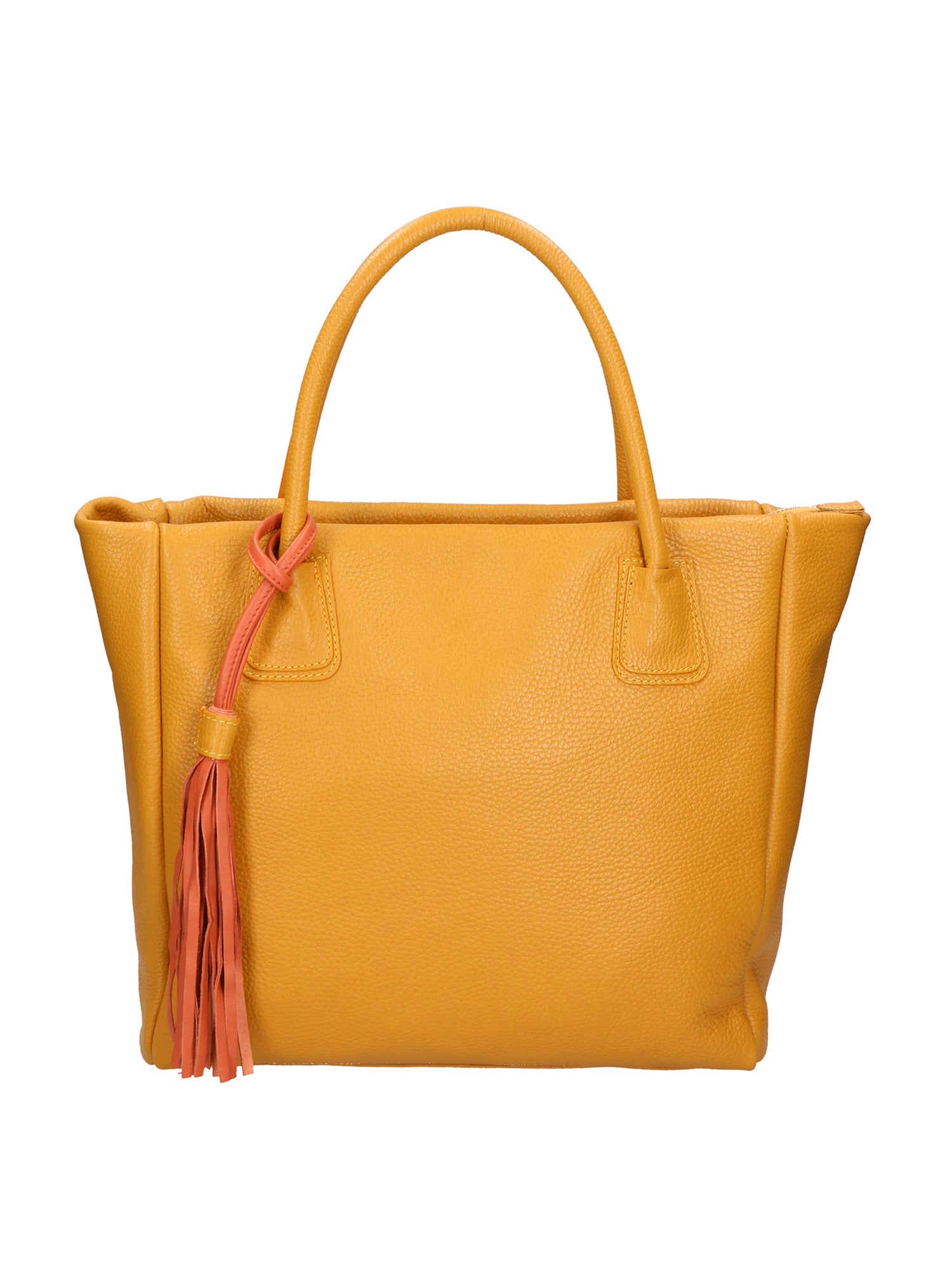 Verdiana Borsa a mano da donna Vera Pelle 06505-D36 SENAPE Gave Lux