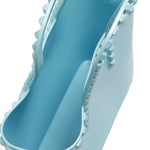 Borsa a mano da donna 100% Pvc FLAT GLAS M-AQUA + SILVER Marc Ellis