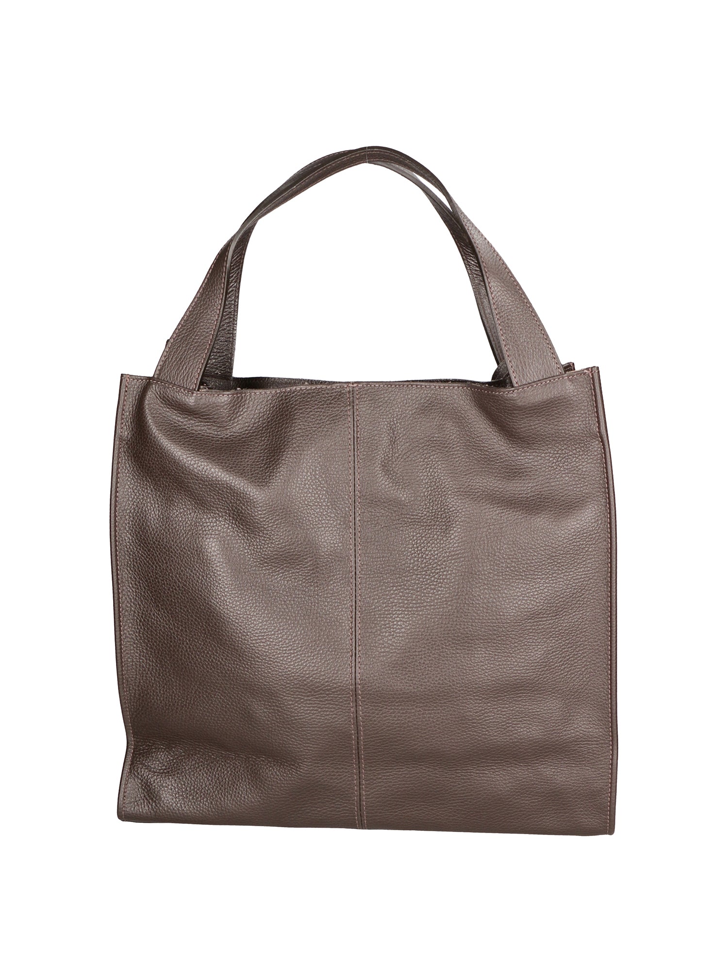 Aelia Borsa a spalla da donna Vera pelle 3312-D23 T.MORO DARK BROWN Gave Lux
