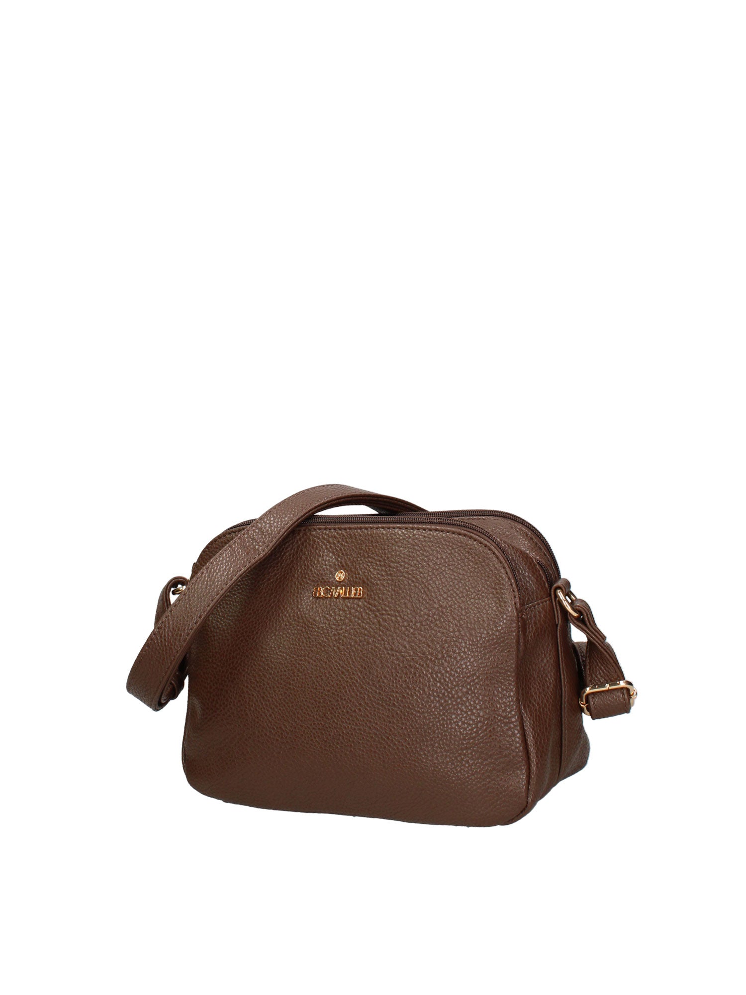 Borsa a tracolla da donna Ecopelle BC1384-COFFEE B Cavalli