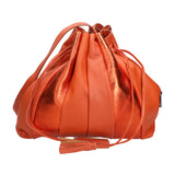 Nunzia Borsa a spalla da donna Vera pelle 576042-ARANCIO ORANGE Gave Lux