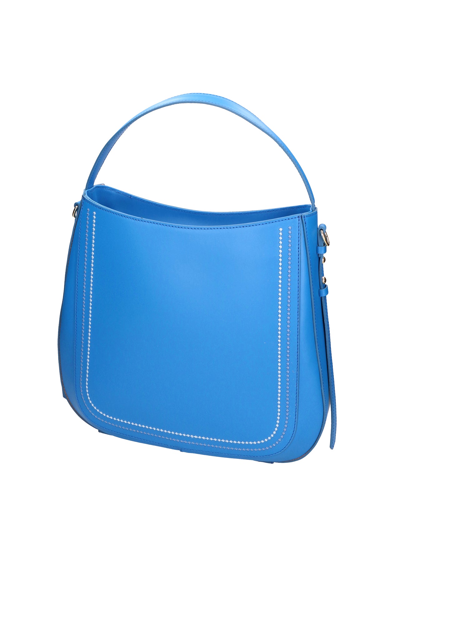 Gisella Borsa a mano da donna Vera pelle 05933-L222 BLU ASTER Gave Lux