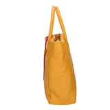 Verdiana Borsa a mano da donna Vera Pelle 06505-D36 SENAPE Gave Lux