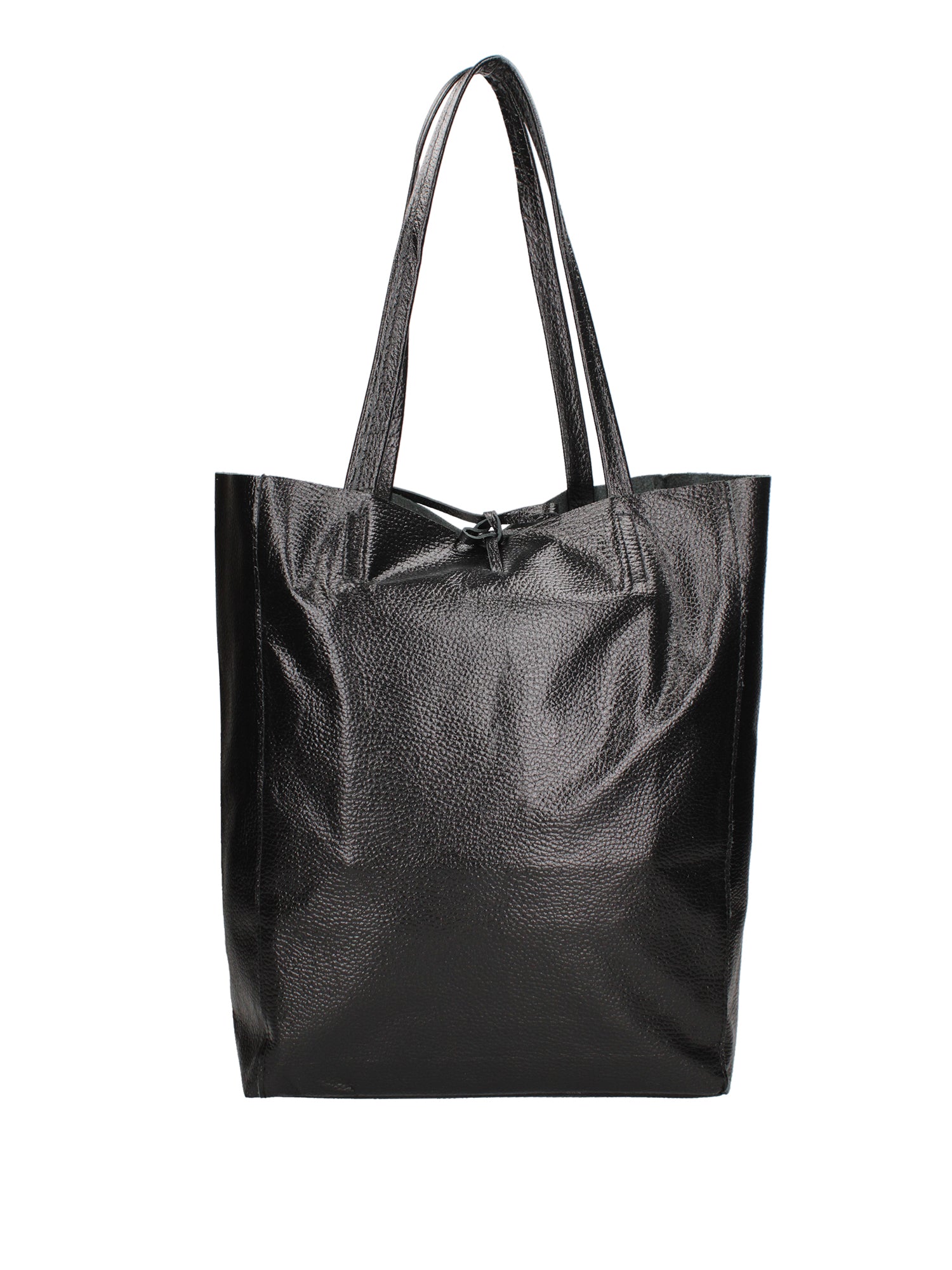 Iride Borsa a mano da donna 100% pelle 05921-DL28 NERO Gave Lux