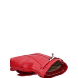Borsa a mano da donna Vera pelle 07248-D58 ROSSO FUOCO Roberta Rossi