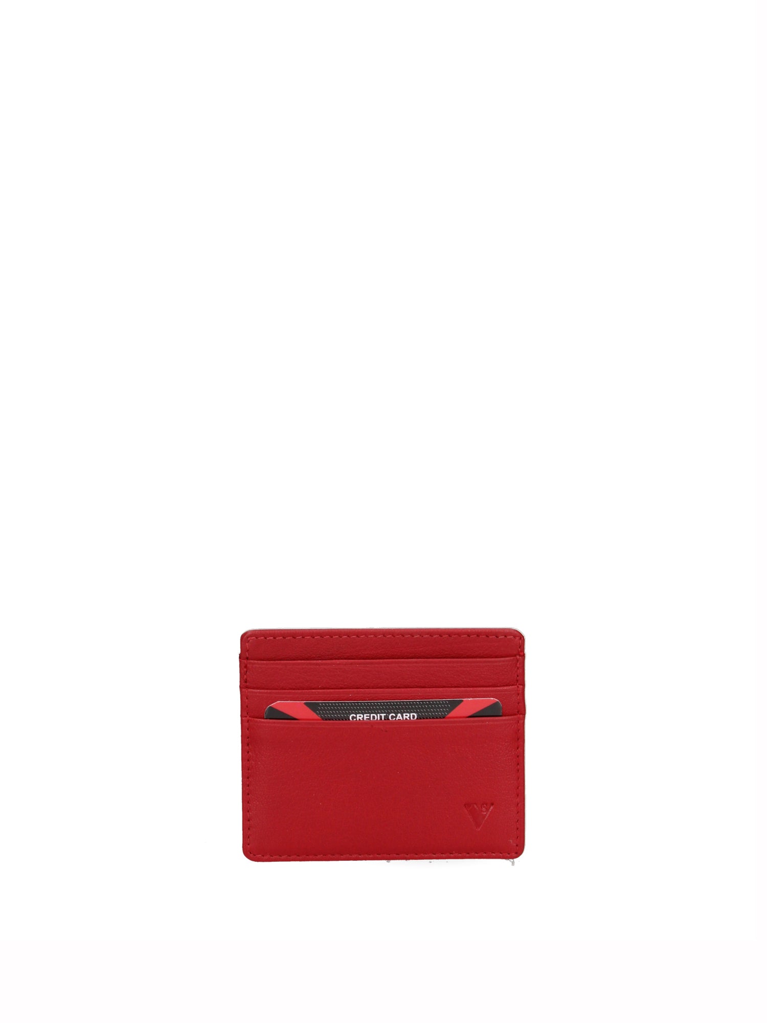 Portacarte uomo in vera pelle Casual IN-1073-ROSSO Sergio Valentini