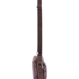 Borsa a tracolla da uomo Ecopelle BC1192-CAFFE' B Cavalli