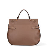 Novara Plus Borsa a mano da donna Vera pelle 564139-D11 TAUPE Gave Lux