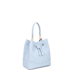 Borsa a mano da donna 100% pelle vegana PU 741-1PT-SKY BLUE Diana&co
