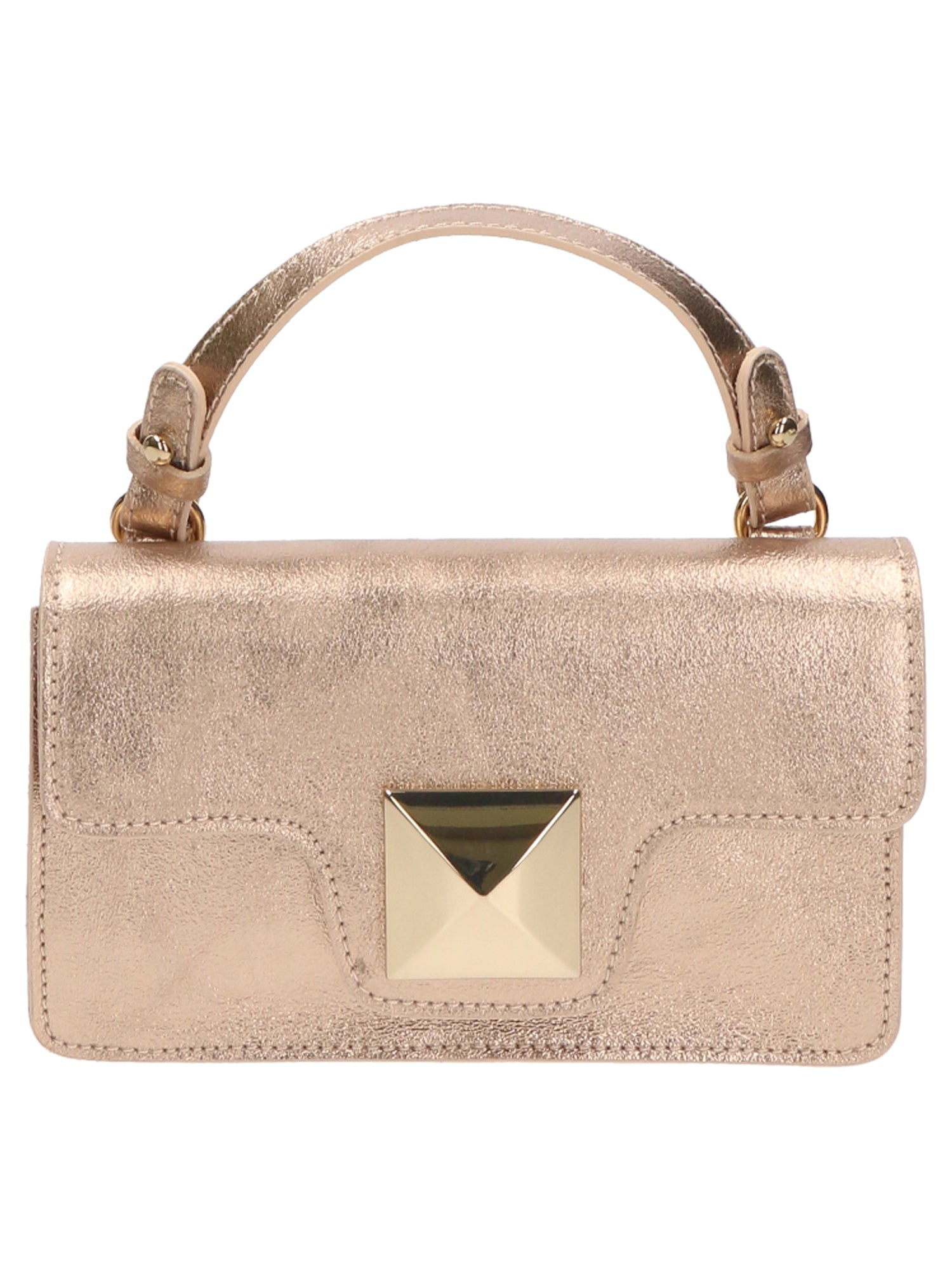 Hellen Borsa a mano da donna Vera pelle 06010-L024 CHAMPAGNA Gave Lux