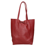 Valentina Borsa a mano da donna 100% pelle 06733-D10 ROSSO SCURO Gave Lux