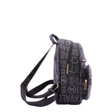 Zaino da donna in ecopelle Casual BC1372-NERO NERO B Cavalli