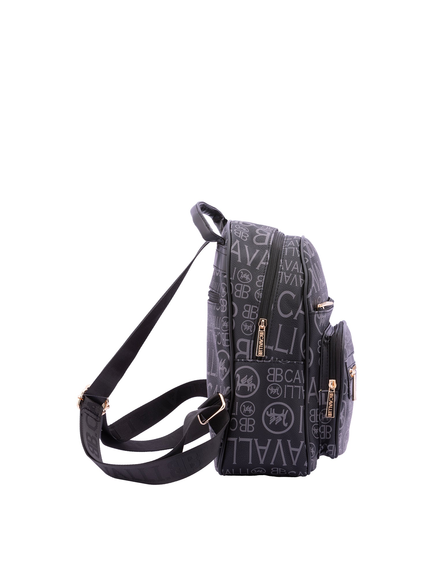 Zaino da donna in ecopelle Casual BC1372-NERO NERO B Cavalli