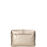 Borsa a mano da donna Vera pelle 07163-L003 ORO Viola Castellani