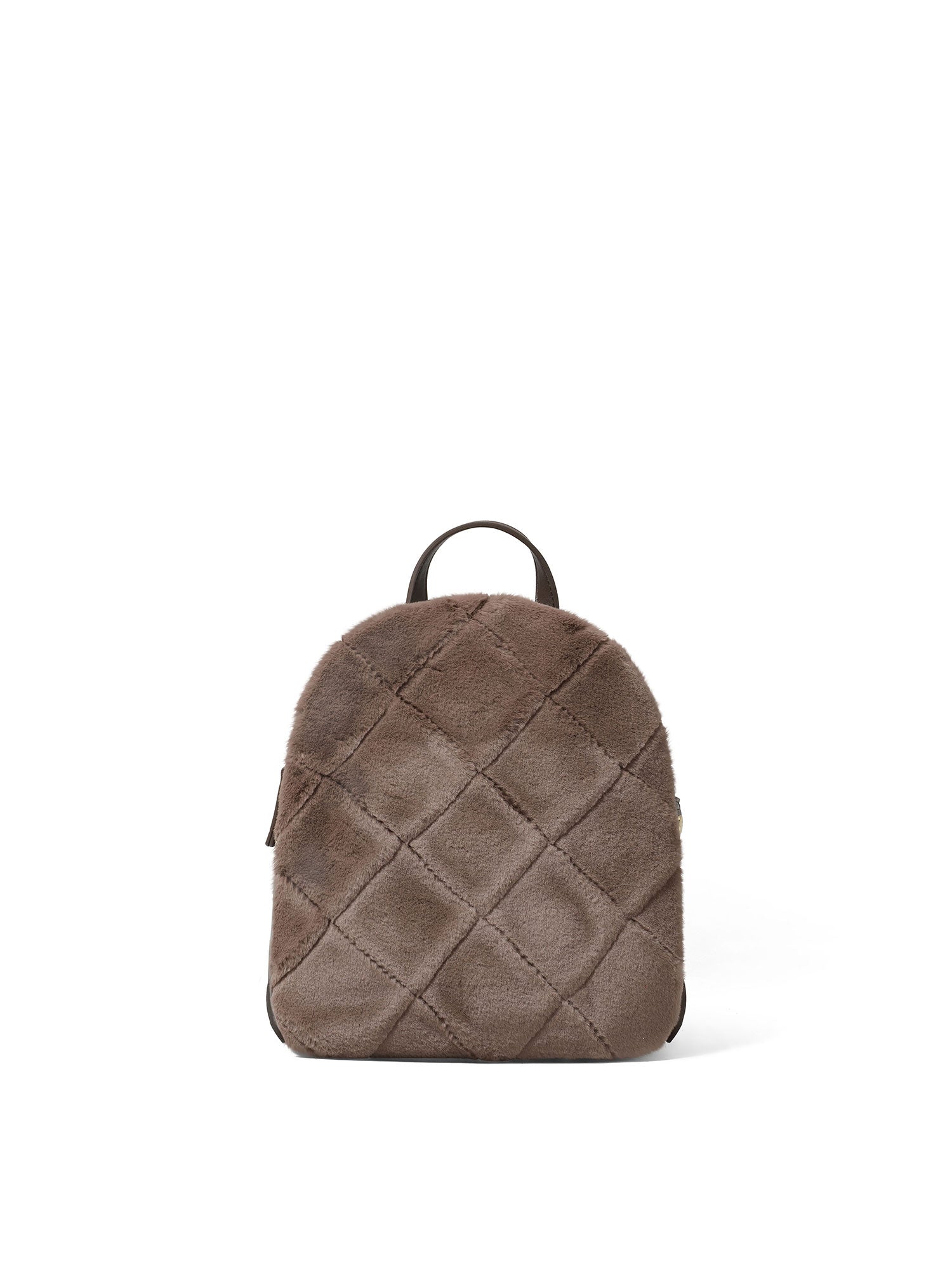 Polyurethane + Polyester B16843-MARRONE Zaino da donna Velvetine Braccialini