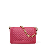 Borsa a mano da donna 100% Pvc FLAT-M 24-CHERRY - GOLD Marc Ellis