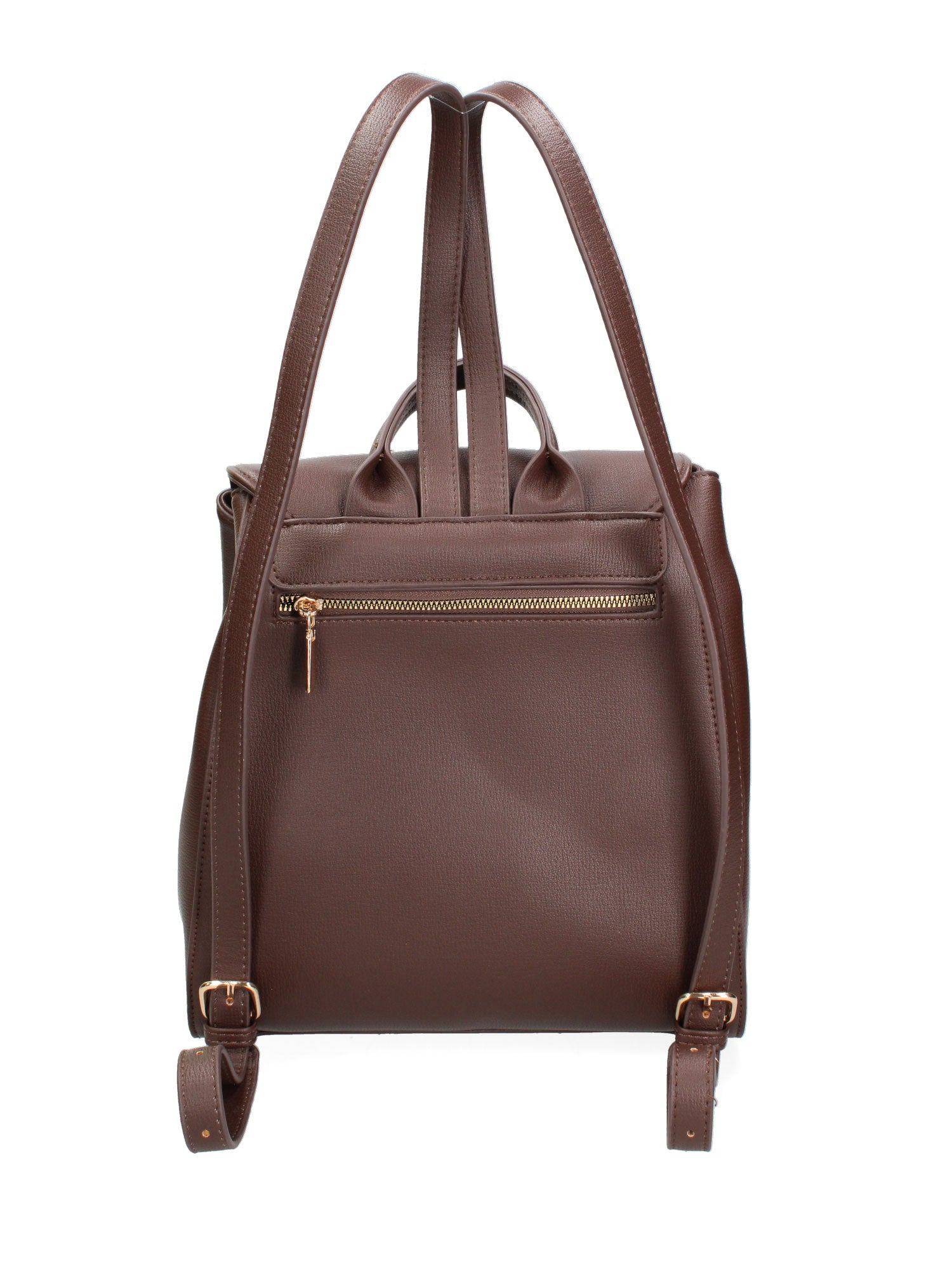 Zaino da donna in ecopelle Casual 635-2-CHOCOLATE Diana&co