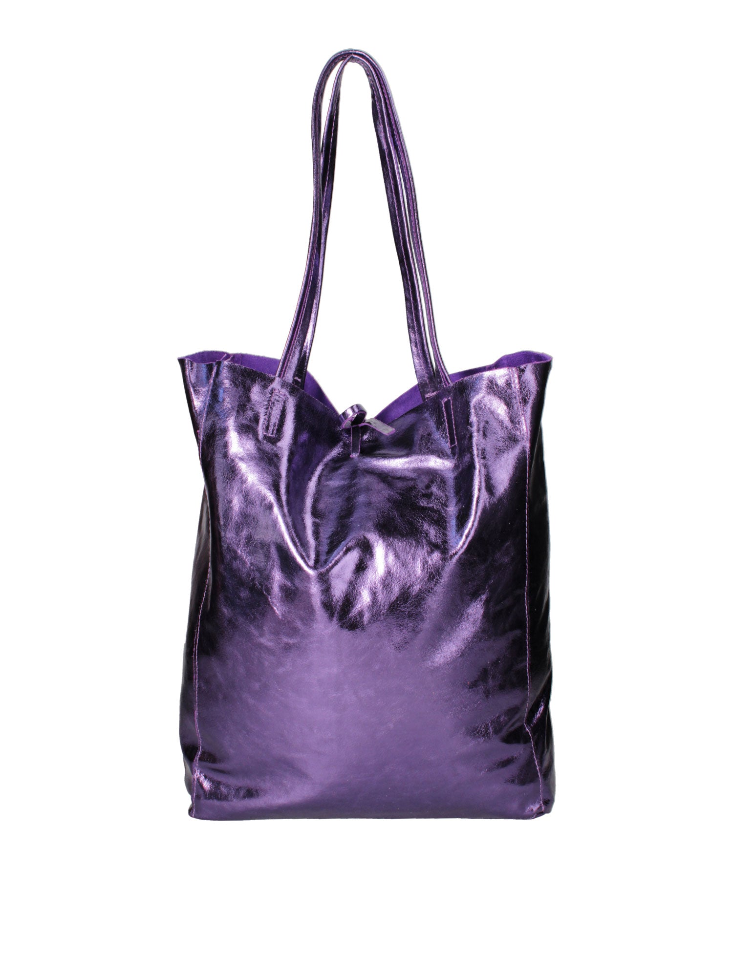 Íris Borsa a mano da donna Vera Pelle 07565-L013 VIOLA Gave Lux
