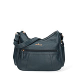 Borsa a tracolla da donna Ecopelle BC1383-BLUE B Cavalli