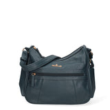 Borsa a tracolla da donna Ecopelle BC1383-BLUE B Cavalli