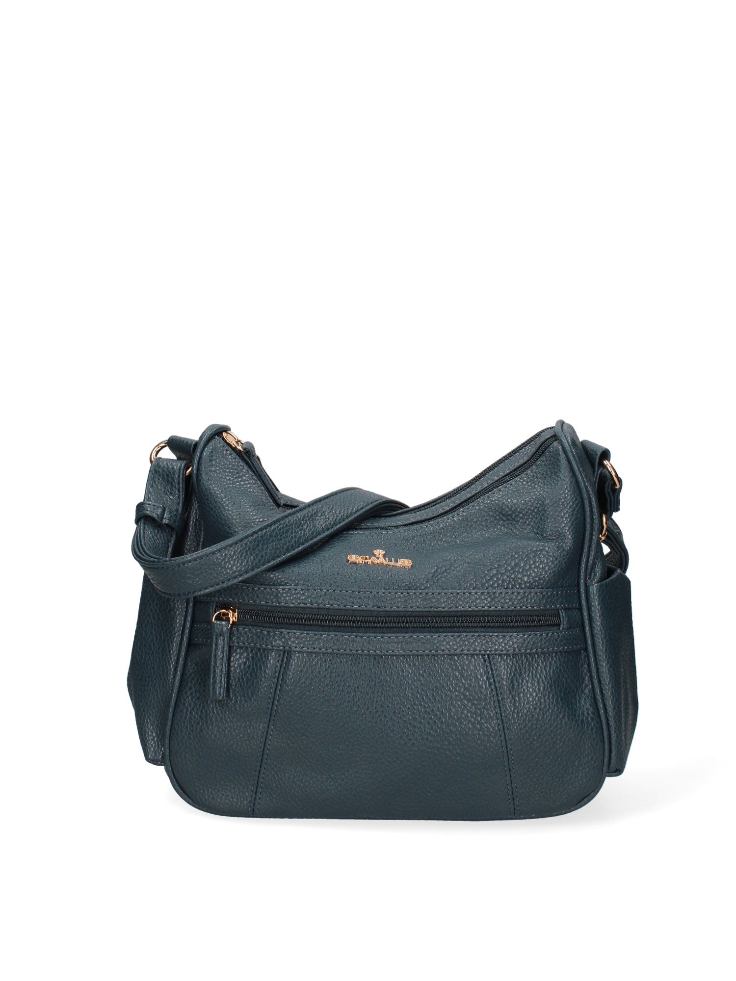 Borsa a tracolla da donna Ecopelle BC1383-BLUE B Cavalli