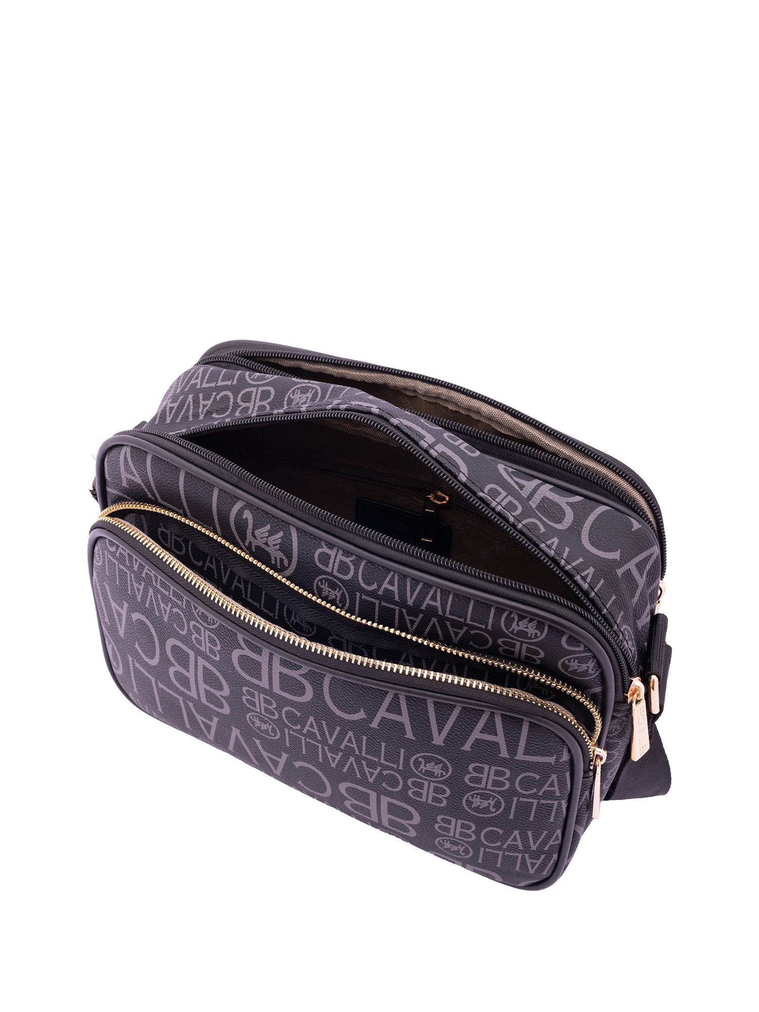 Borsa a tracolla da donna Ecopelle BC1375-NERO NERO B Cavalli