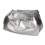 Grace Borsa a mano da donna Vera pelle 06009-L001 ARGENTO Gave Lux