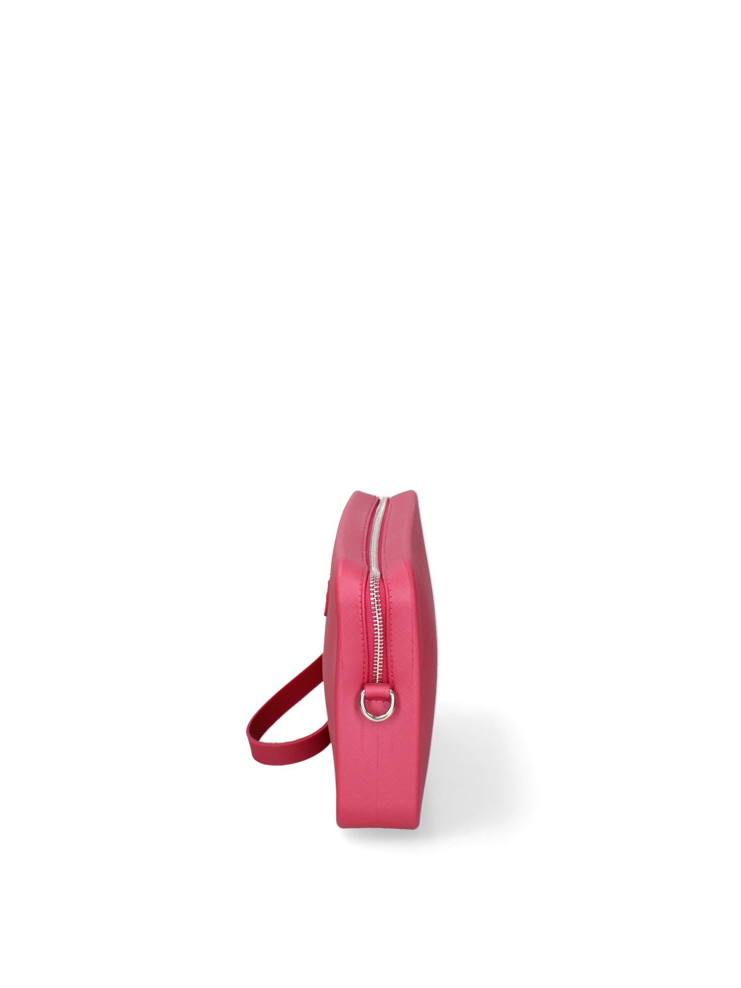 Borsa a tracolla da donna 100% Pvc FLAT-FLOWE-CHERRY - SILVER Marc Ellis