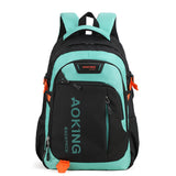 Zaino unisex Valoria Prime Casual SN57605-10B-BLACK L-GREEN Aoking