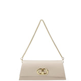 Borsa a spalla da donna Vera pelle 07313-L116 BEIGE Roberta Rossi