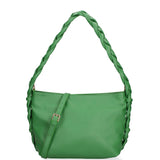 Isara Borsa a spalla da donna Vera pelle 07170-S47 VERDE MELA Gave Lux