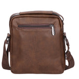 Borsa a tracolla uomo 100% pelle PU PCL3056-COFFEE Northampton Polo Club