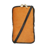 Lucinda Borsa a tracolla da donna Vera pelle 03646-ARANCIO Gave Lux