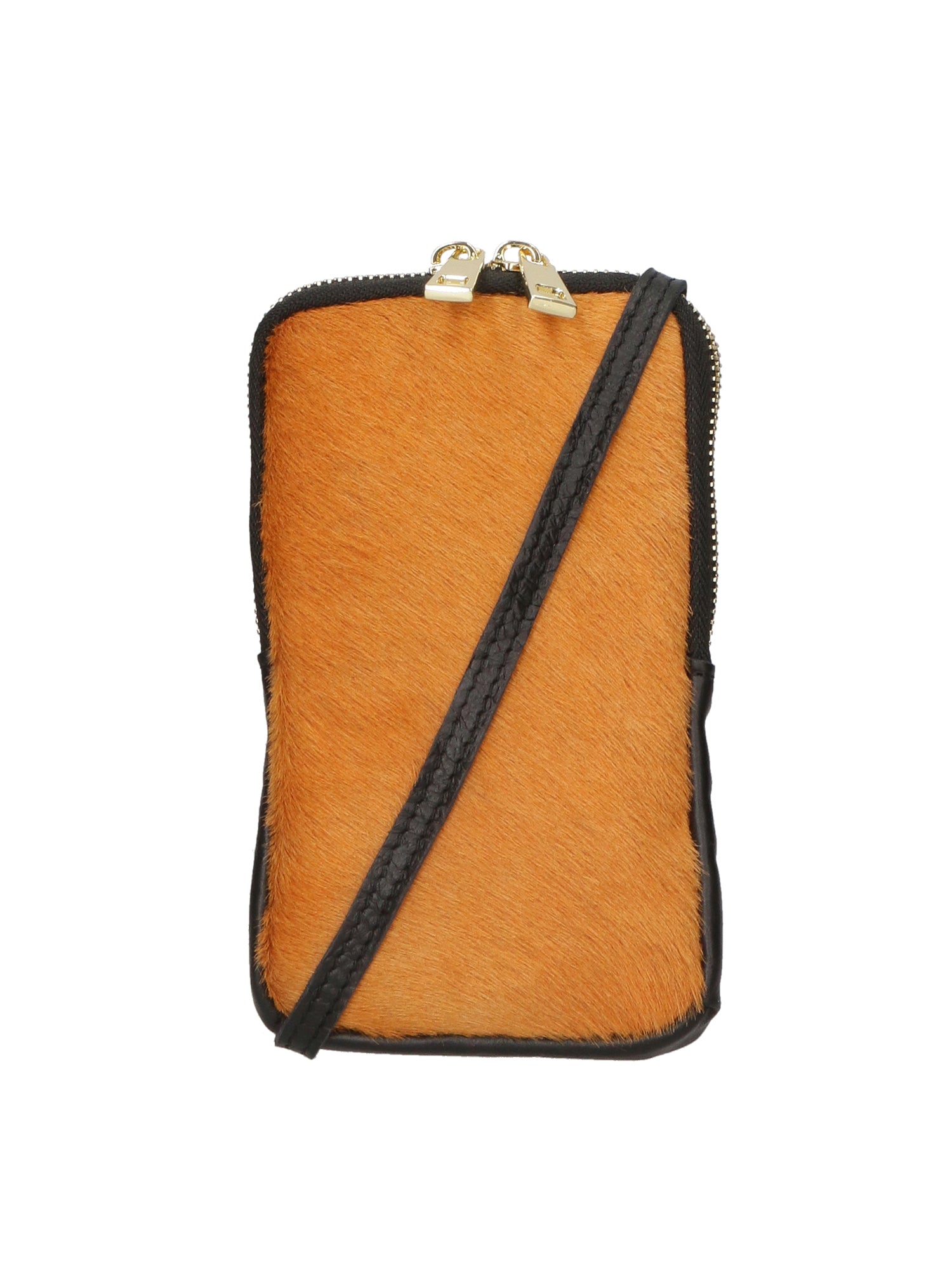 Lucinda Borsa a tracolla da donna Vera pelle 03646-ARANCIO Gave Lux