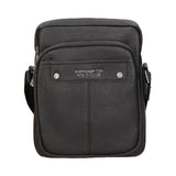 Borsa a tracolla uomo 100% PU Leather PCL3023-BLACK Northampton Polo Club