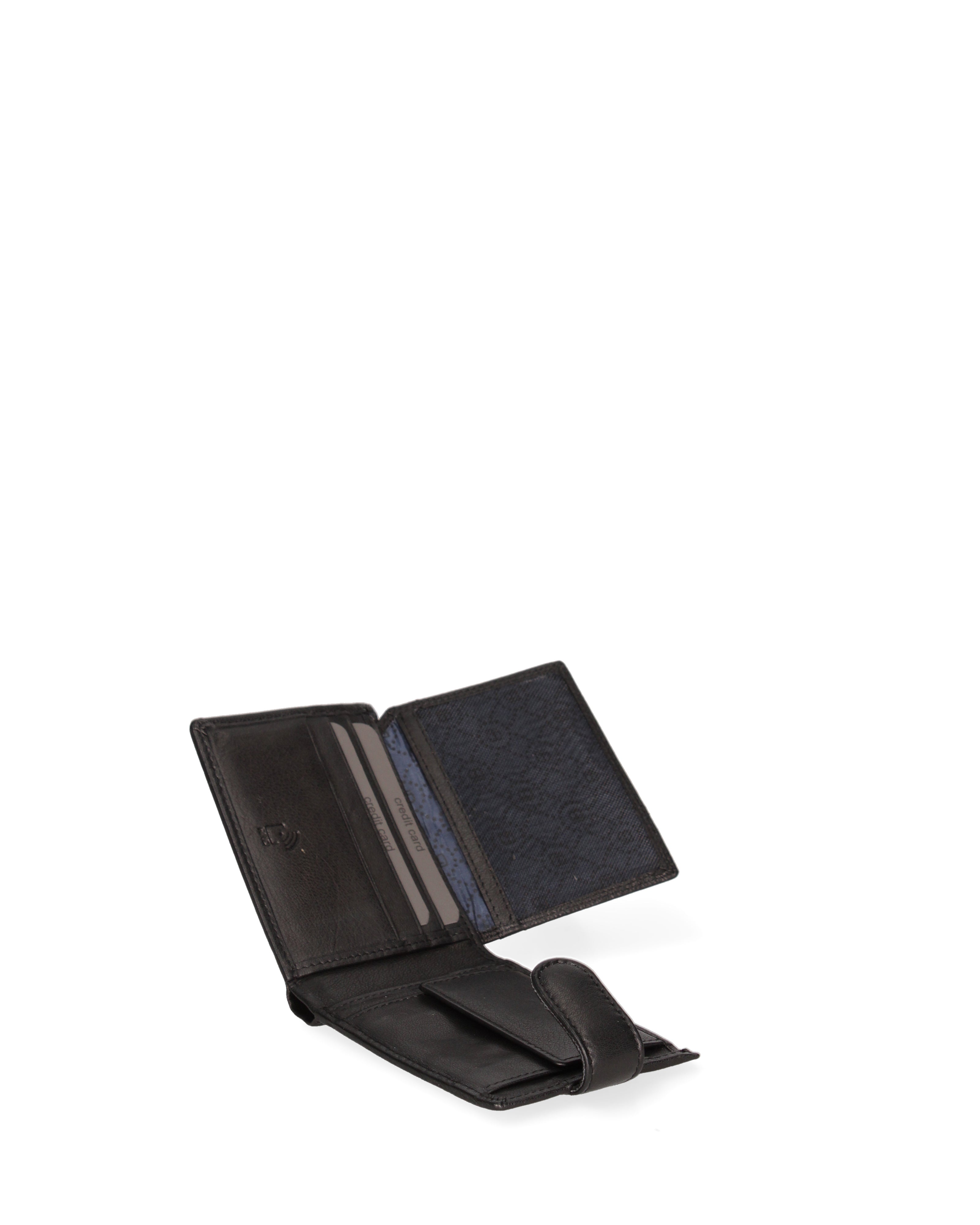 Portafoglio uomo vera pelle Casual LB7671-57-NERO Laura Biagiotti