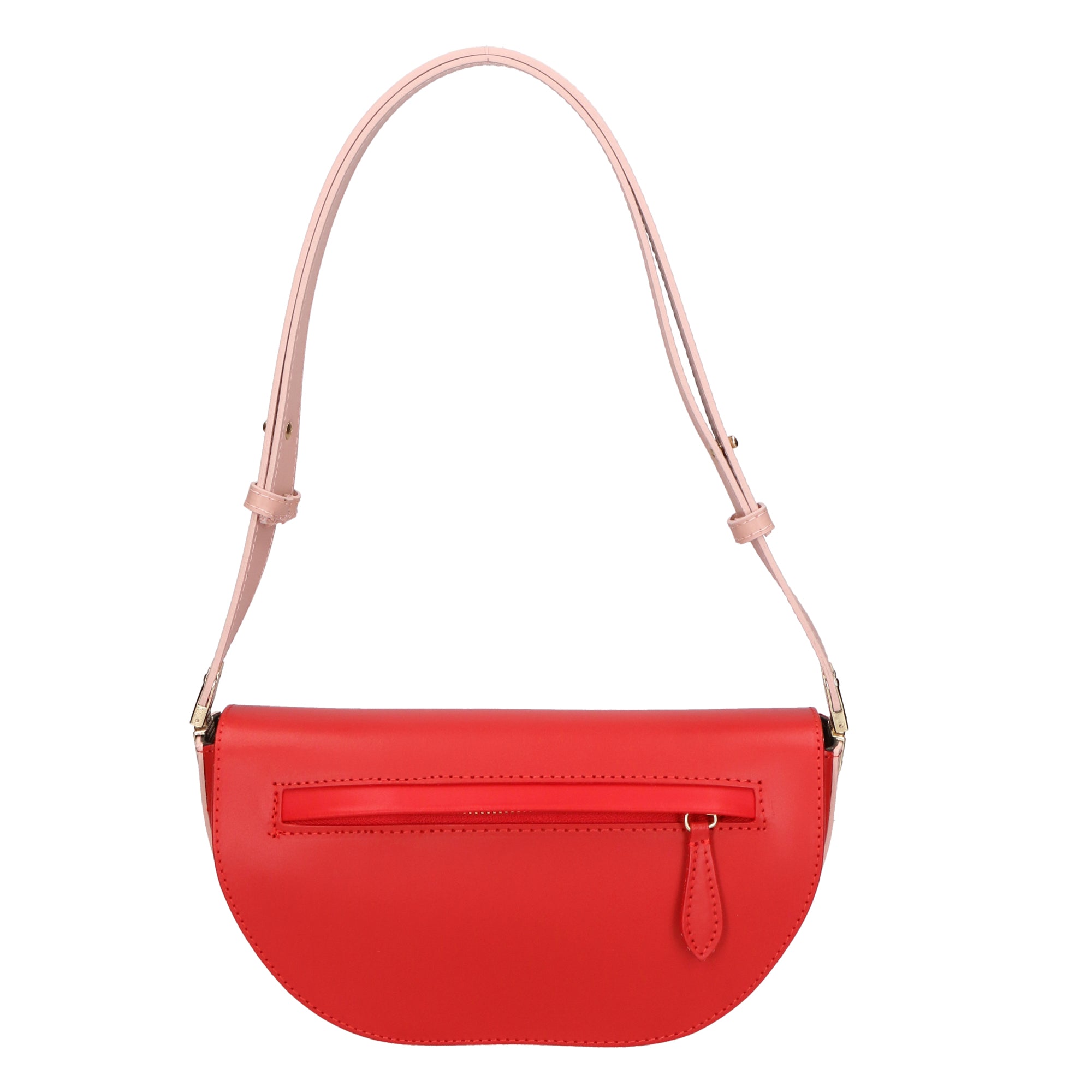 Katiuscia Borsa a tracolla da donna Vera pelle 06304-L214 ROSSO+L805 Gave Lux