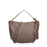 Oriana Chic Borsa a spalla da donna Vera pelle 7971-D40 TAUPE Chiara Ferretti